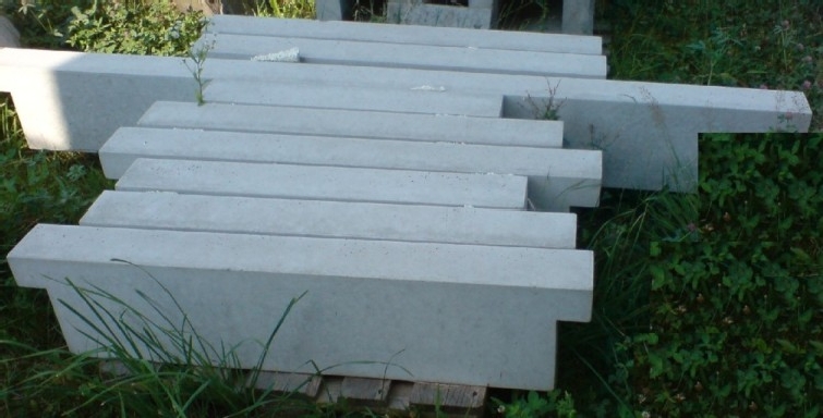 Fensterb&auml;nke Sichtbeton Betonwerkstein Restposten