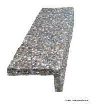 Winkelstufe Waschbeton R1