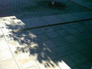 Der Innenhof - Kleinformat-Gro&szlig;format-Pflaster