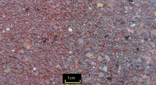 Sandstrahleffekt PORPHYR 35-58 Rotbraun33/Braun4 Muster bew&auml;ssert